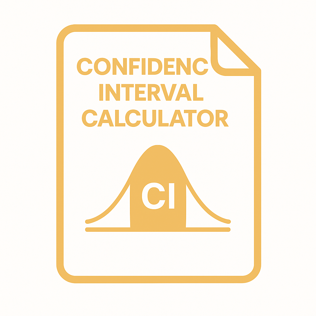 Confidence Interval Calculator