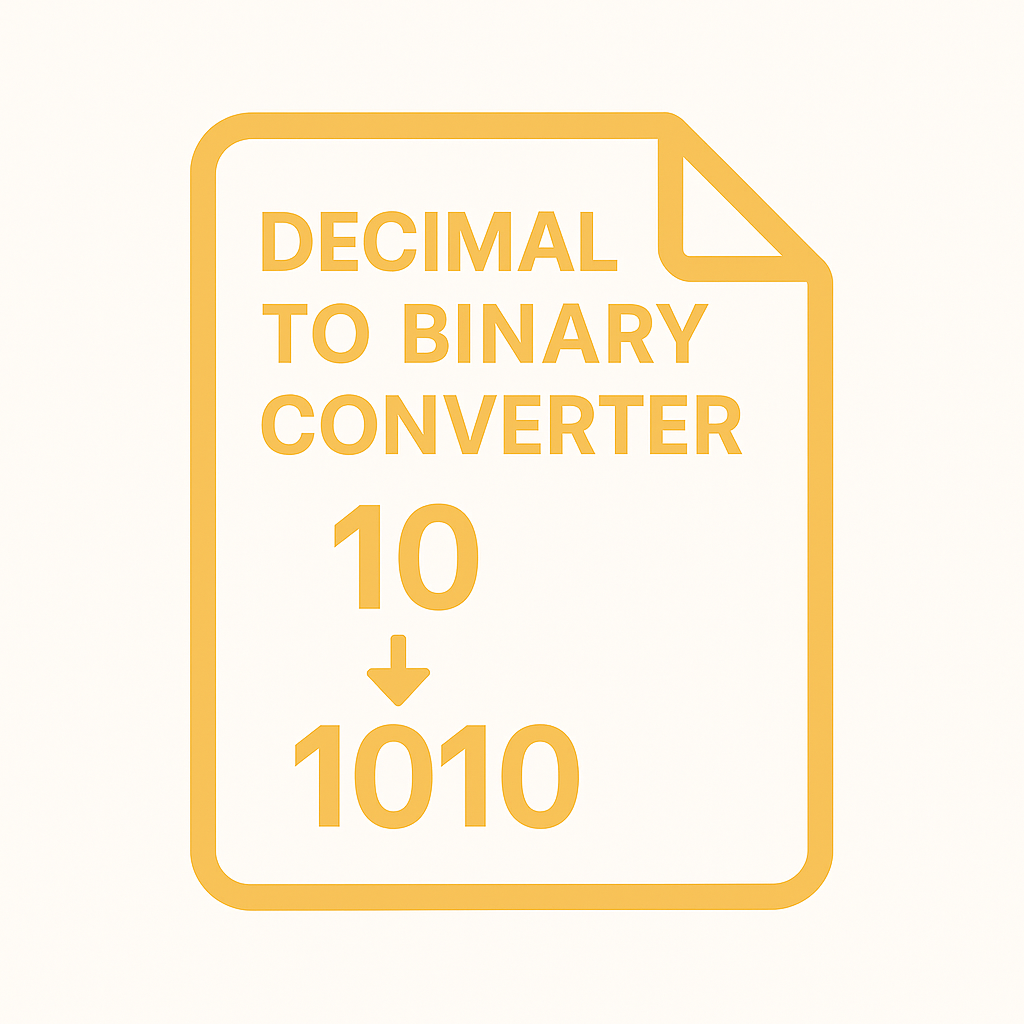 Decimal to Binary Converter