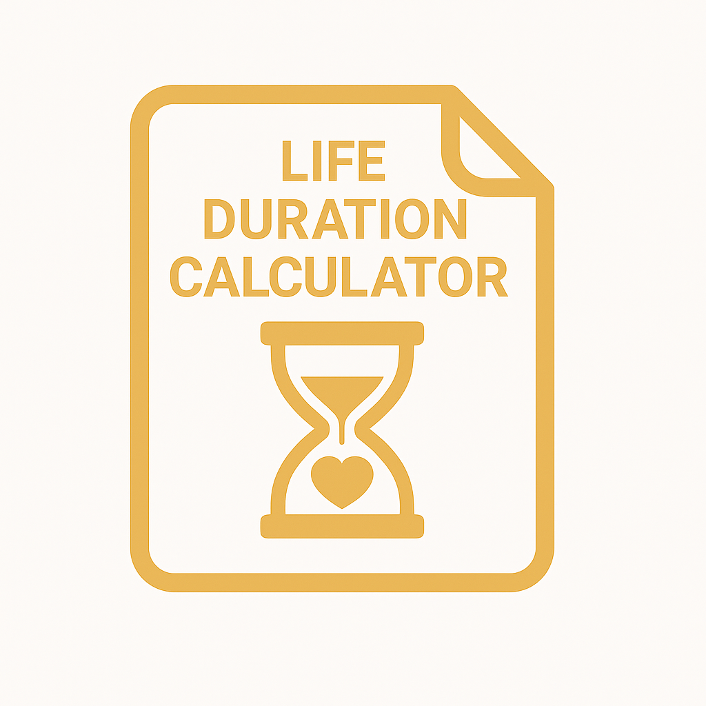 Life Duration Calculator
