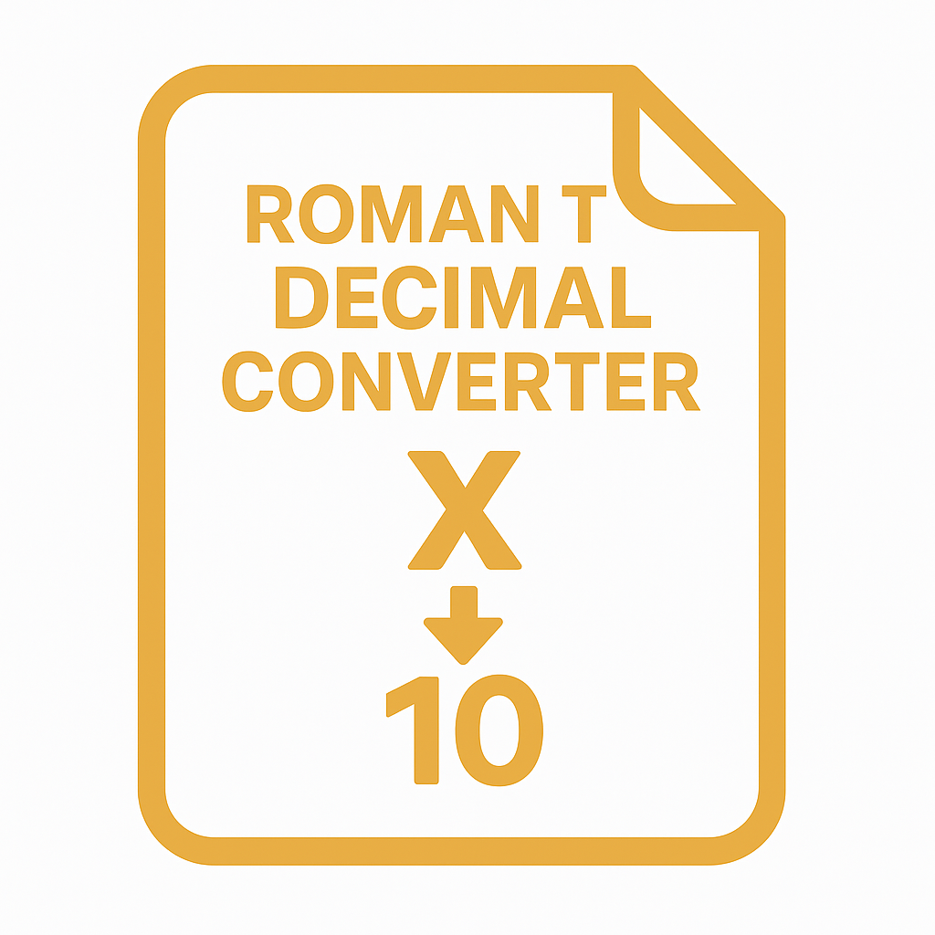 Roman to Decimal