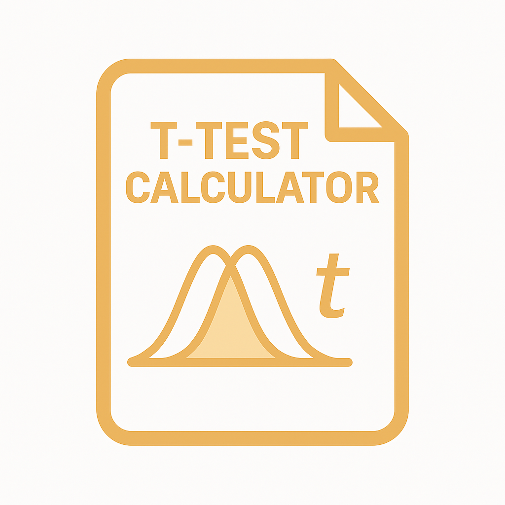 T-Test Calculator